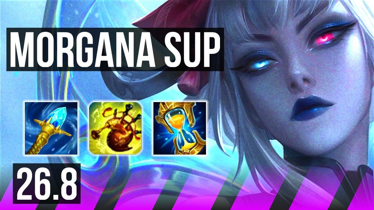 MORGANA & Xayah vs LULU & Ashe (SUP) | Good KDA: 7/1/23 | EUW Mestre | 26.8