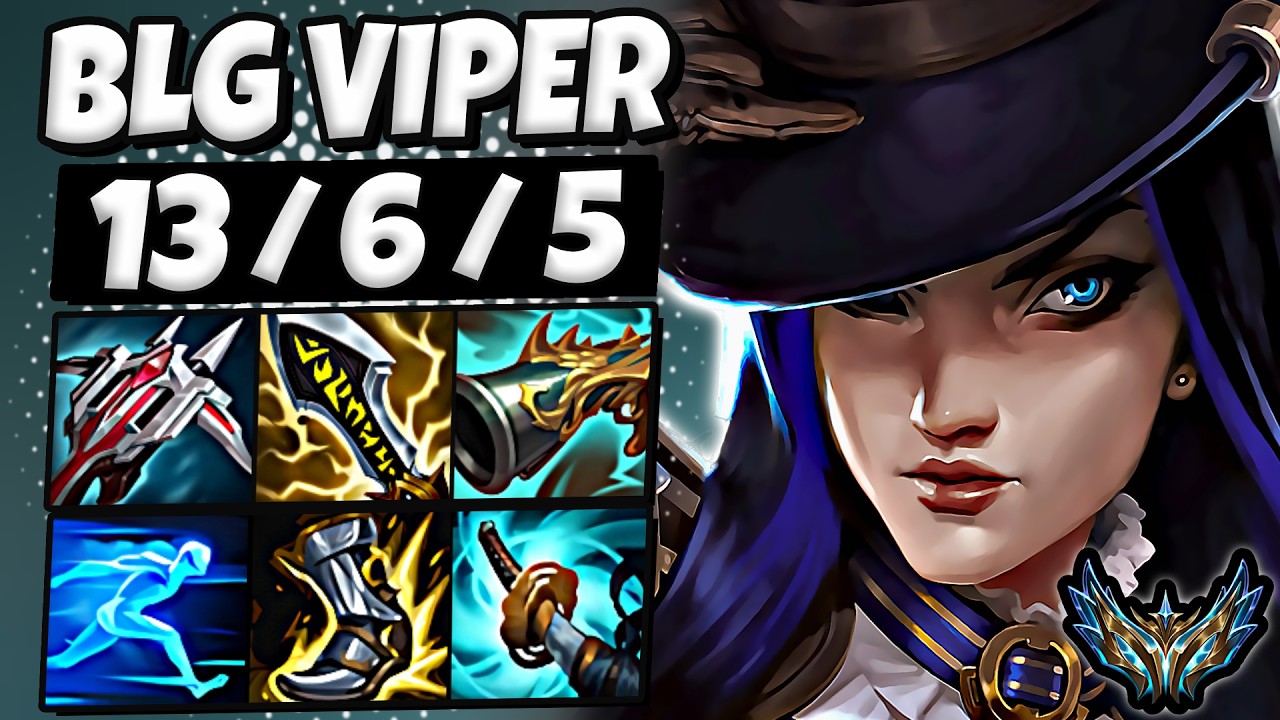 BLG Viper Caitlyn vs Yunara [ ADC ] Korea Desafiante 1469 LP | Patch 26.7
