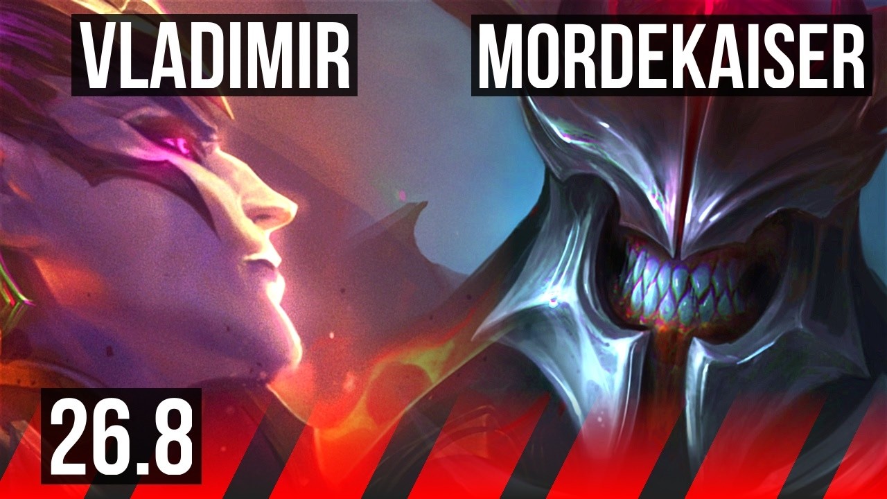 VLADIMIR vs MORDEKAISER (TOP) | KR Diamante | 26.8