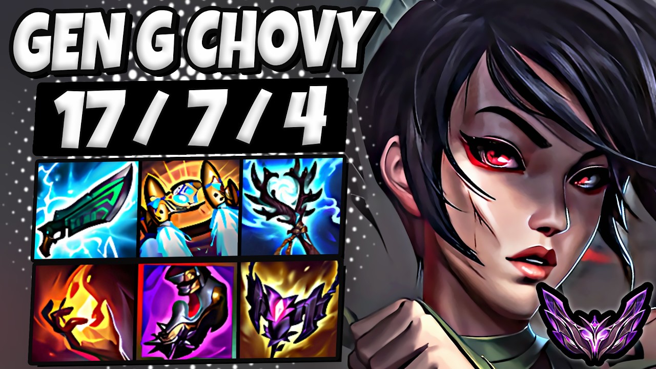 Akali vs Sylas MID [ Gen.G Chovy ] Patch 26.8 Korea Mestre 945 LP