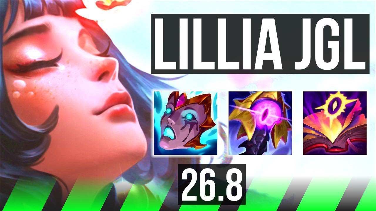 LILLIA vs SHACO (JGL) | Good KDA: 16/1/11, 56K Dano | EUW Mestre | 26.8