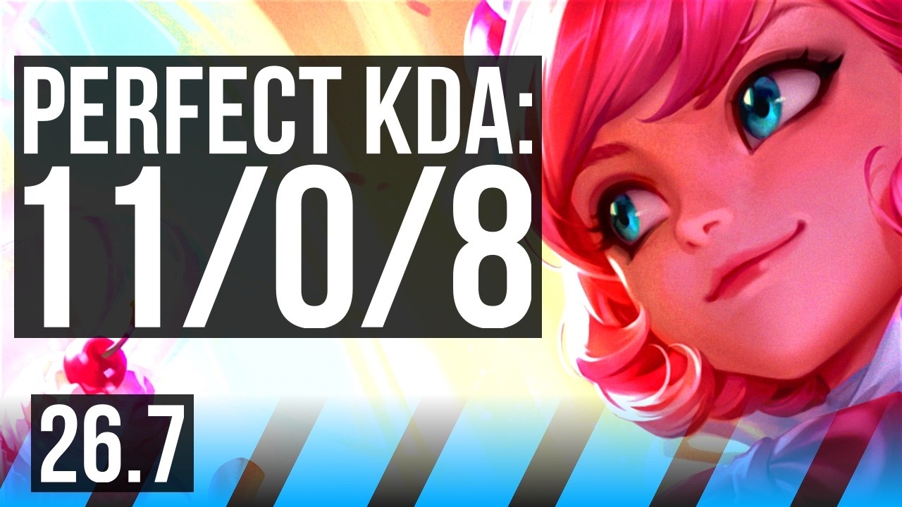 ANNIE vs MEL (MID) | Perfect KDA: 11/0/8 | KR Mestre | 26.7