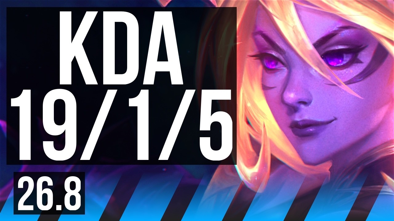 LUX vs SYNDRA (MID) | Good KDA: 19/1/5 | EUW Mestre | 26.8
