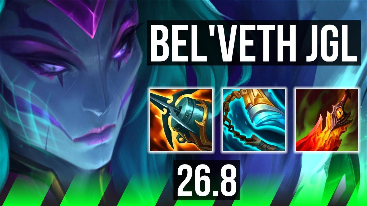 BEL’VETH vs NOCTURNE (JGL) | Good KDA: 15/1/10 | EUW Mestre | 26.8