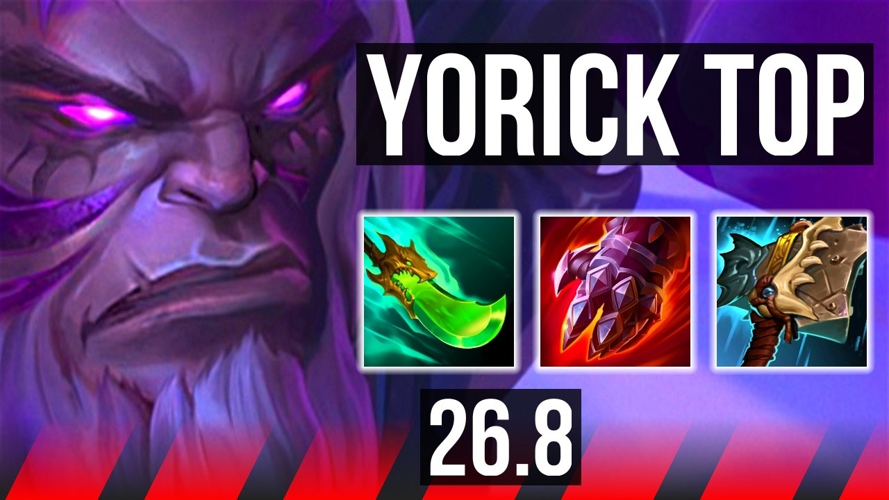 YORICK vs MORDEKAISER (TOP) | KR Mestre | 26.8