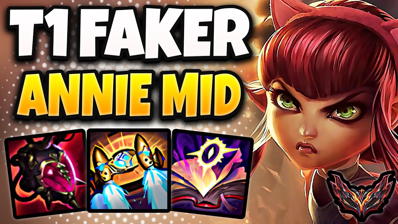 T1 Faker Annie vs Aurora [ MID ] Korea Grão-Mestre 1601 LP | Patch 26.7