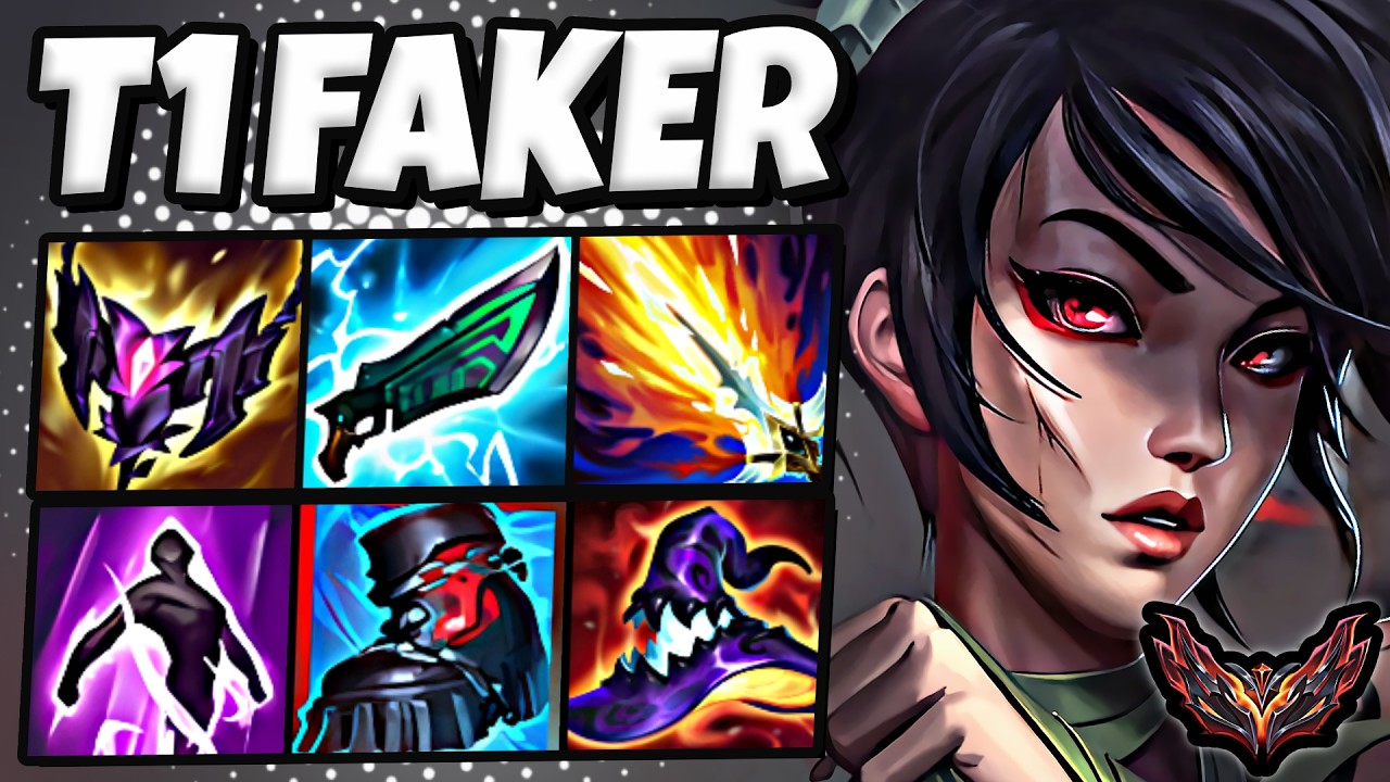 T1 Faker Akali vs Katarina [ MID ] Korea Grão-Mestre 1623 LP | Patch 26.7