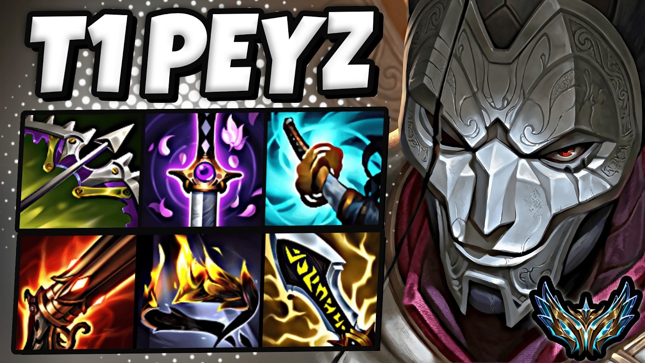 T1 Peyz Jhin vs Aphelios [ ADC ] Rank #2 Korea Desafiante Patch 26.7