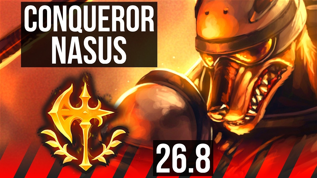 NASUS vs IRELIA (TOP) | Conqueror | KR Mestre | 26.8