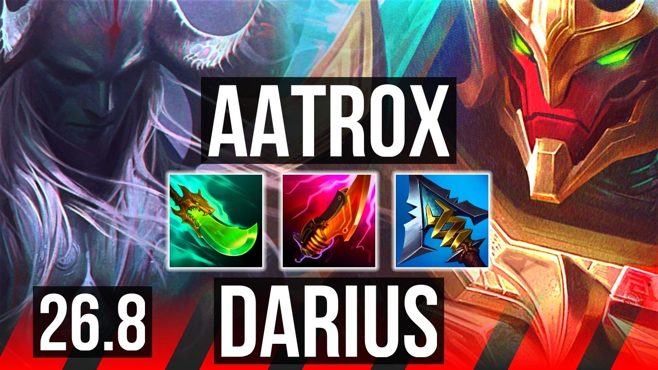 AATROX vs DARIUS (TOP) | KR Mestre | 26.8
