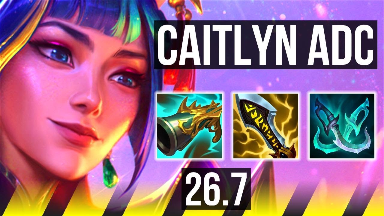 CAITLYN & Karma vs MISS FORTUNE & Janna (ADC) | Good KDA: 21/1/5 | KR Mestre | 26.7