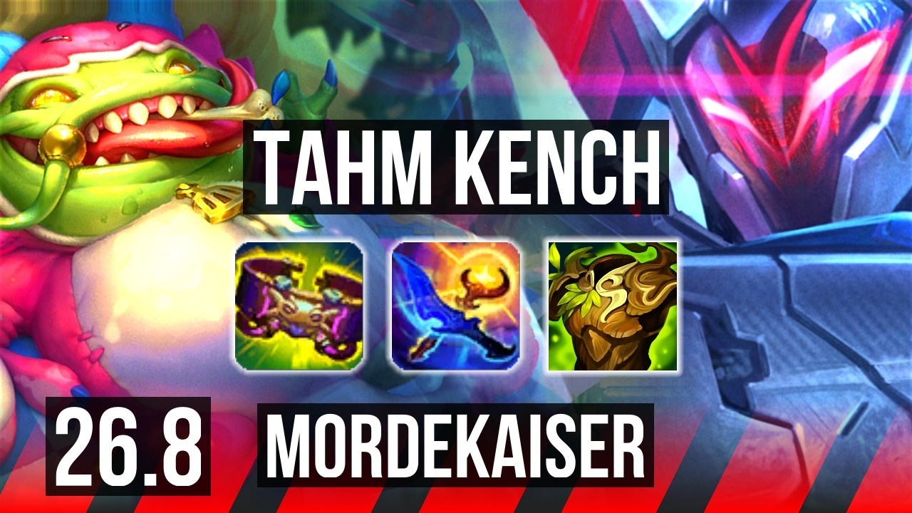 TAHM KENCH vs MORDEKAISER (TOP) | 51K Dano | EUW Diamante | 26.8