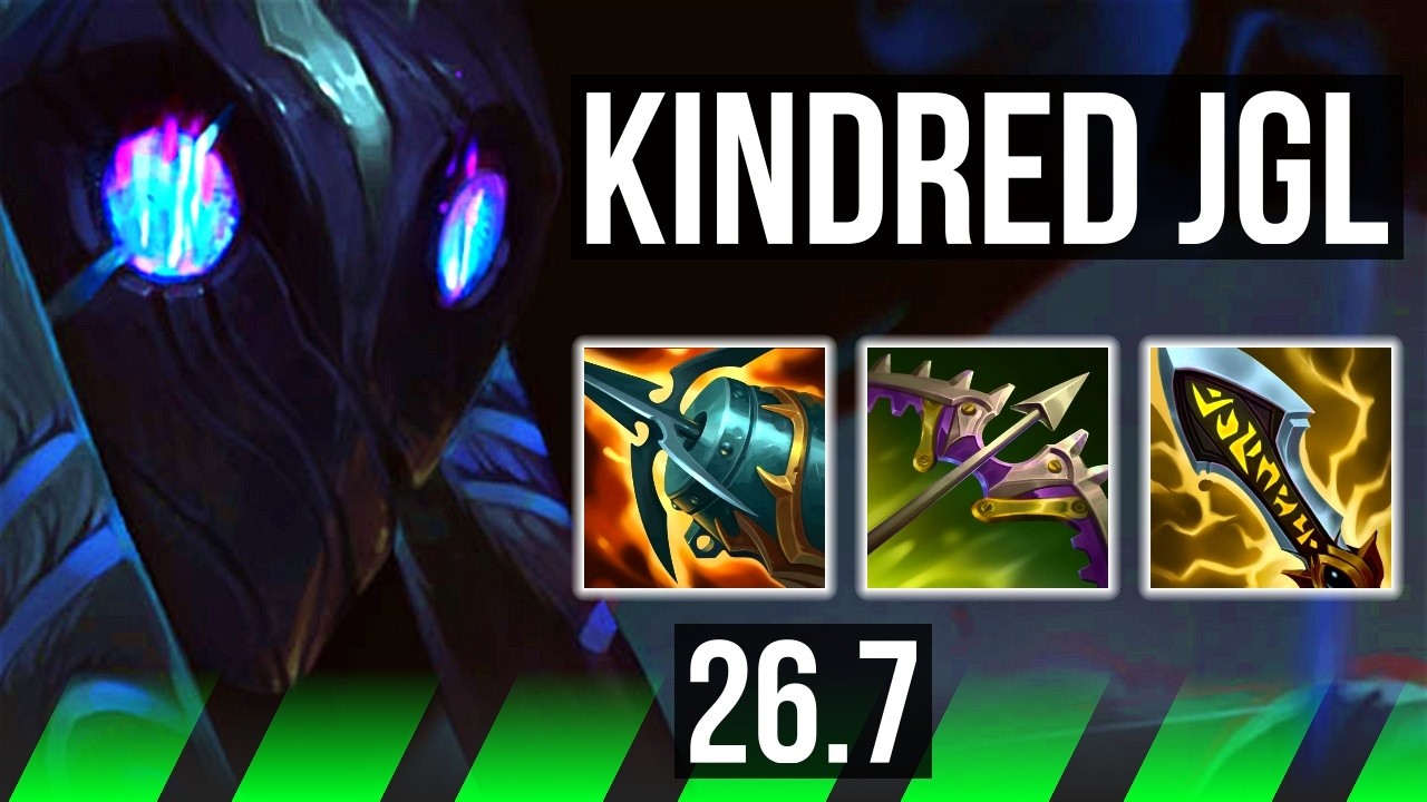KINDRED vs HECARIM (JGL) | EUW Mestre | 26.7