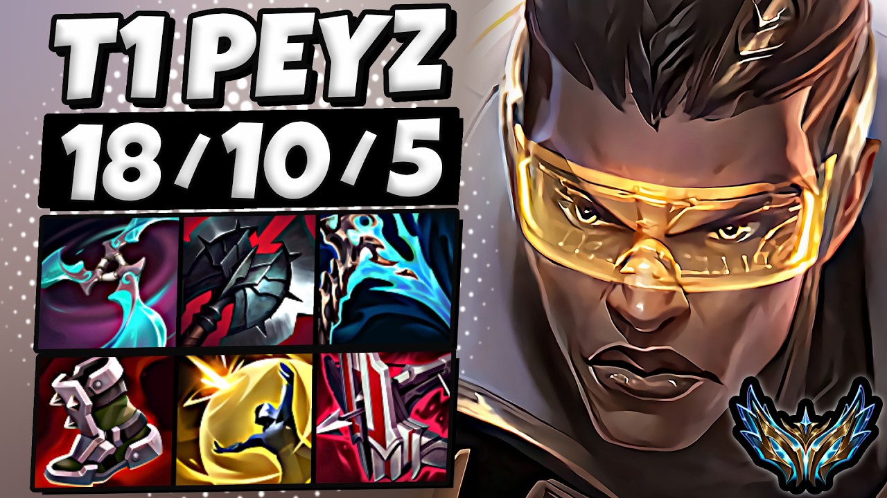 T1 Peyz Lucian vs Senna [ ADC ] Korea Desafiante 2407 LP | Patch 26.8