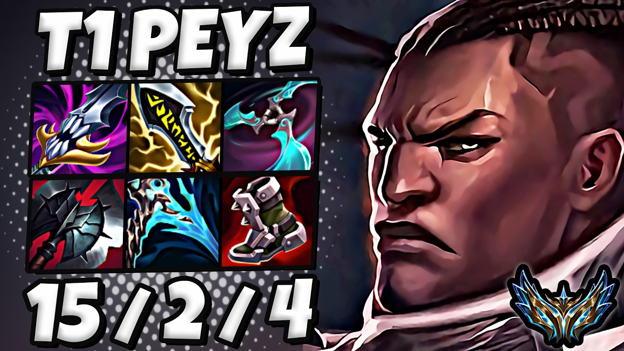 T1 Peyz Lucian vs Caitlyn [ ADC ] Korea Desafiante 2422 LP | Patch 26.8