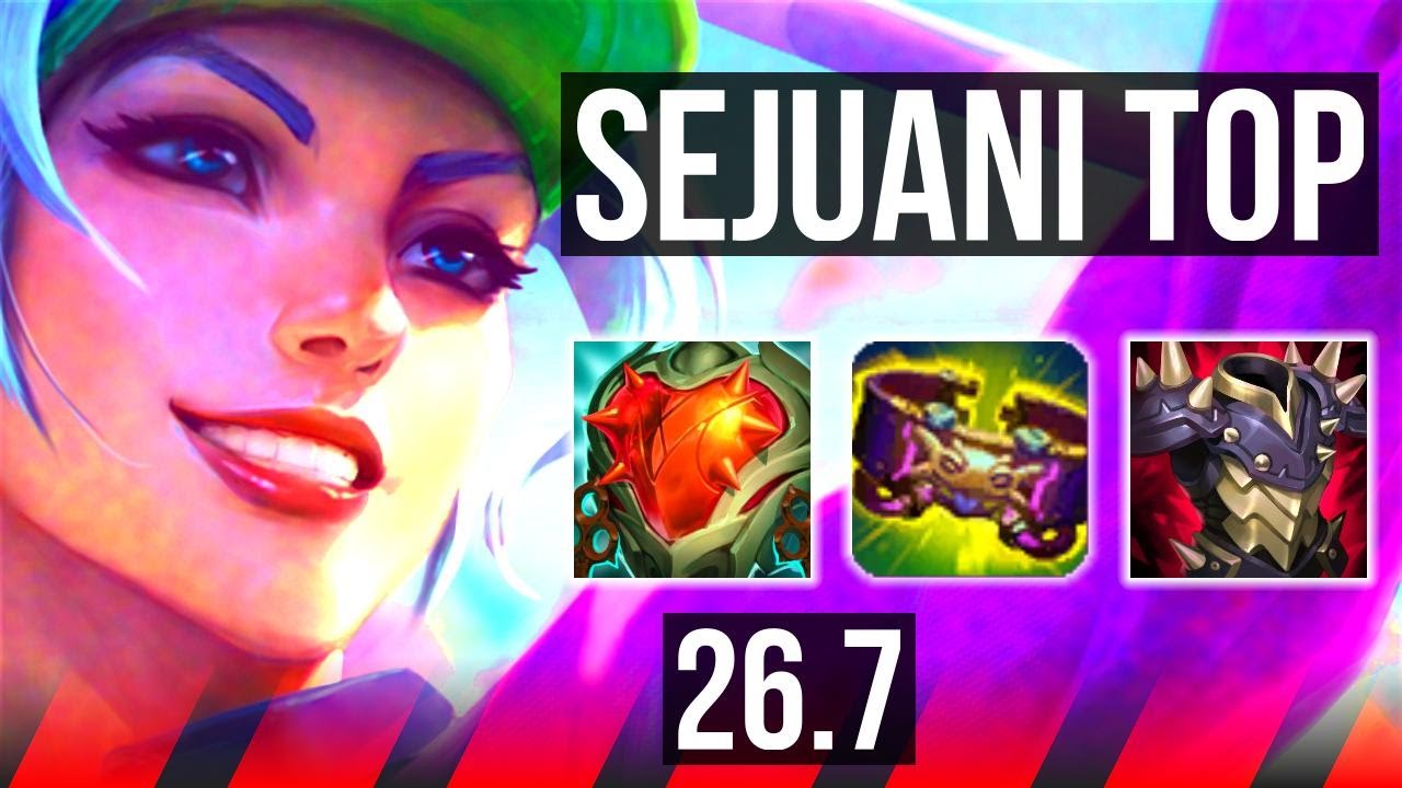 SEJUANI vs ZAAHEN (TOP) | KR Mestre | 26.7