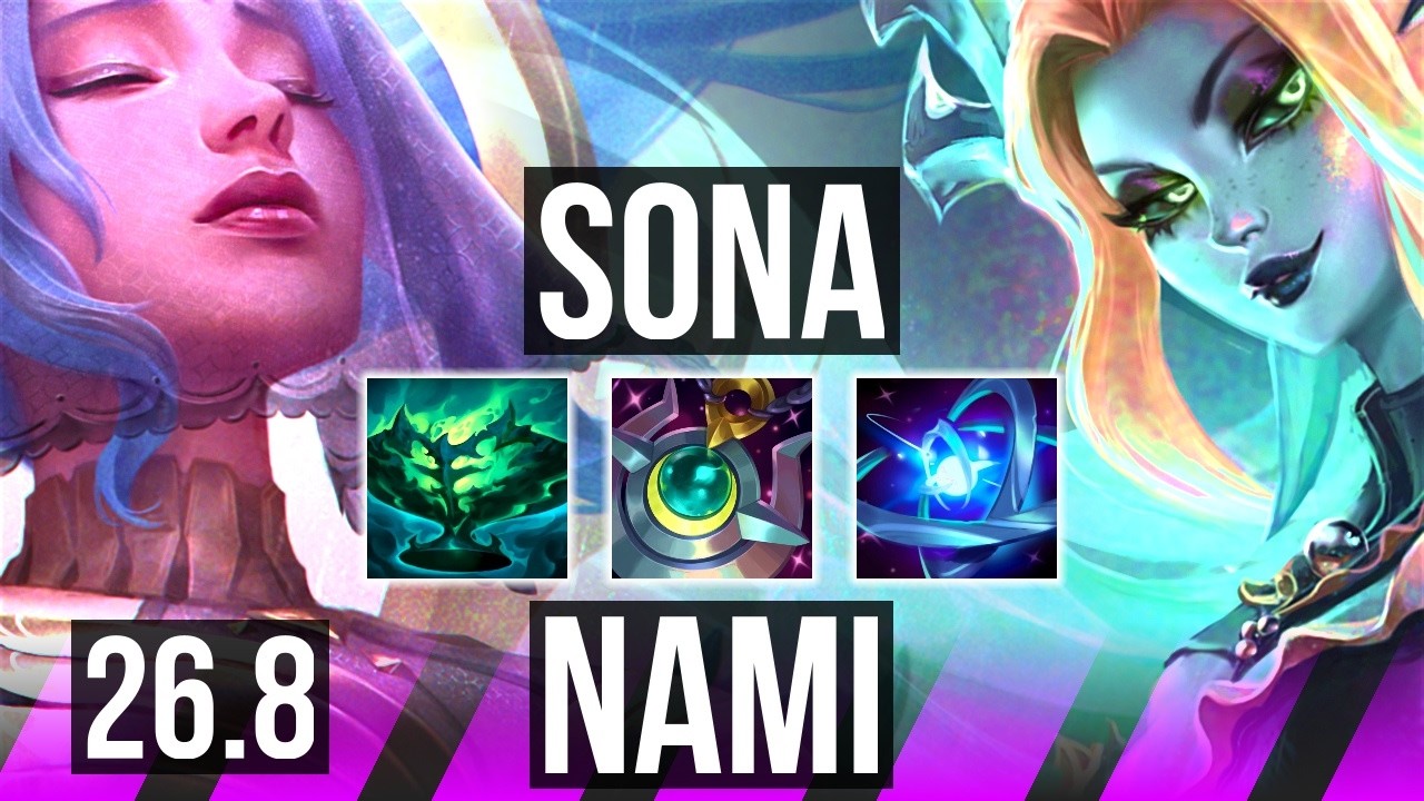 SONA & Varus vs NAMI & Yunara (SUP) | BR Desafiante | 26.8