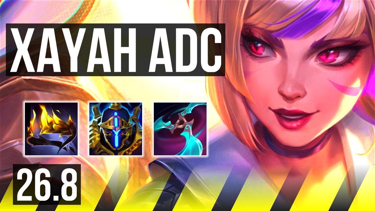 XAYAH & Rakan vs APHELIOS & Jarvan IV (ADC) | Good KDA: 14/1/6 | KR Mestre | 26.8