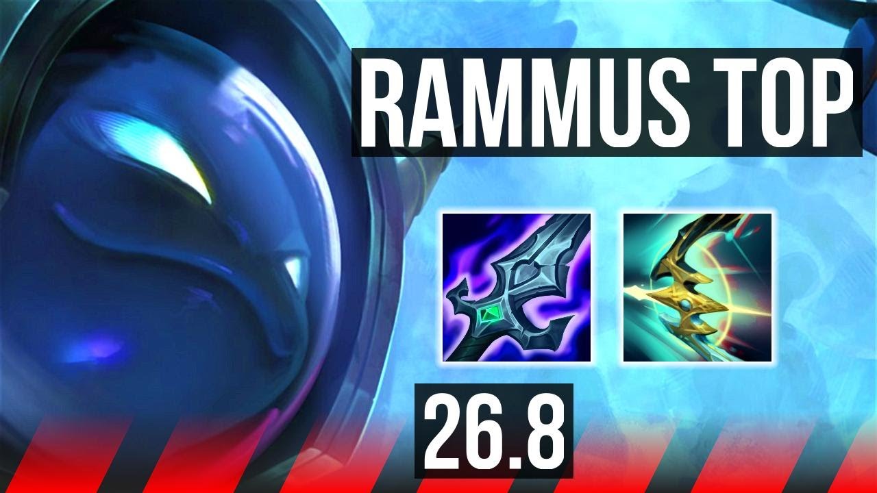RAMMUS vs NASUS (TOP) | EUW Mestre | 26.8