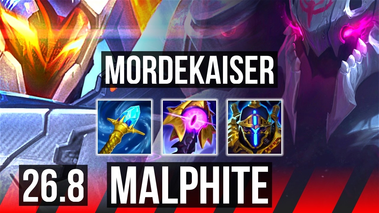 MORDEKAISER vs MALPHITE (TOP) | KR Mestre | 26.8