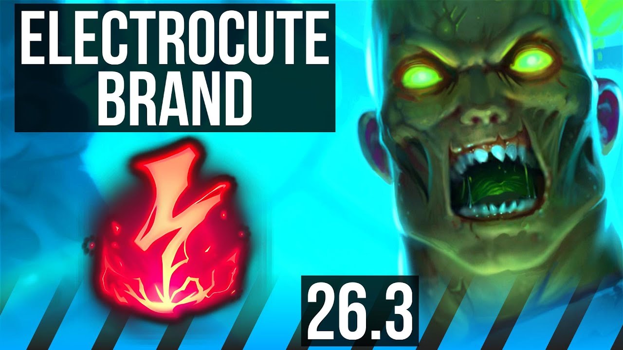 BRAND vs LEBLANC (MID) | Electrocute | EUW Mestre | 26.3