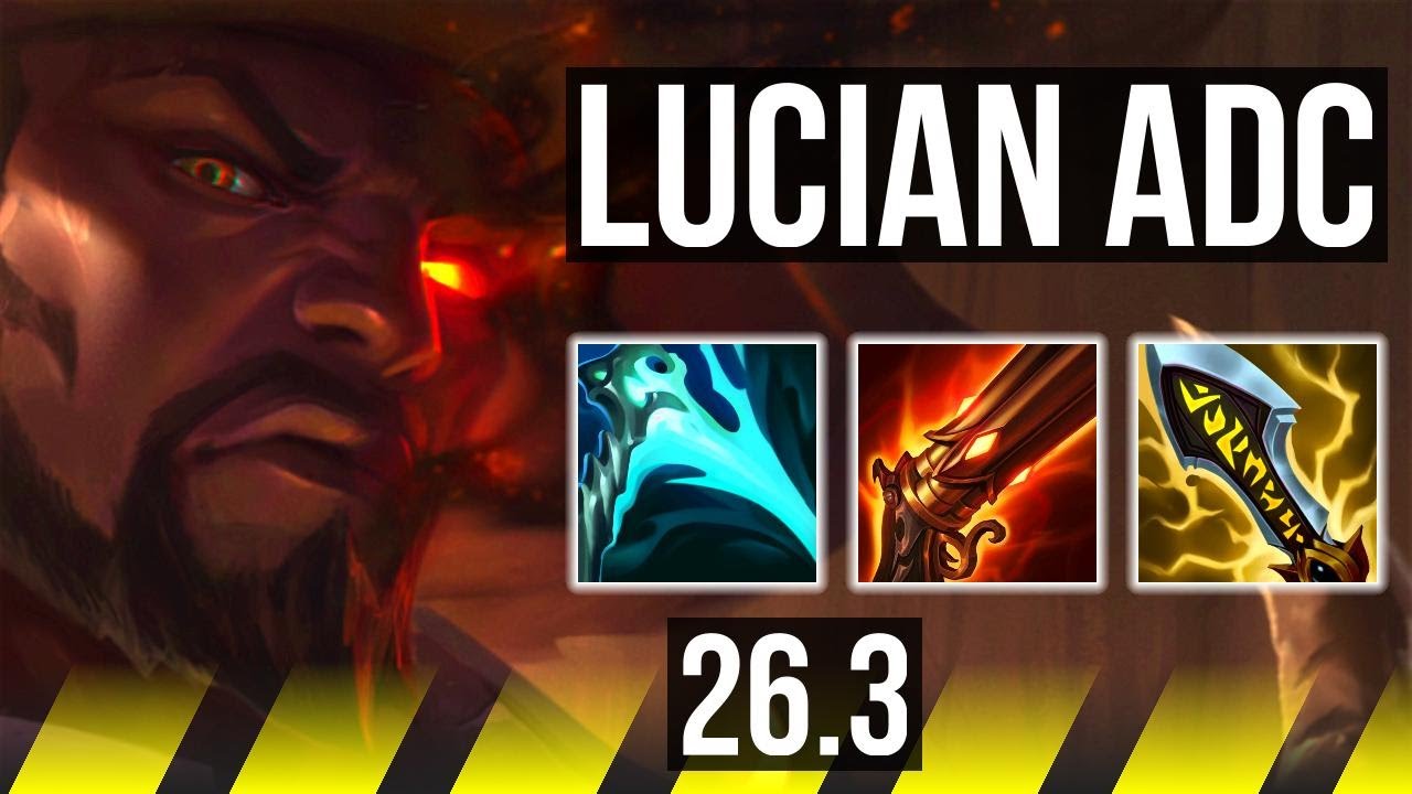 LUCIAN & Nami vs CAITLYN & Nautilus (ADC) | Good KDA: 14/1/12 | KR Mestre&hellip;