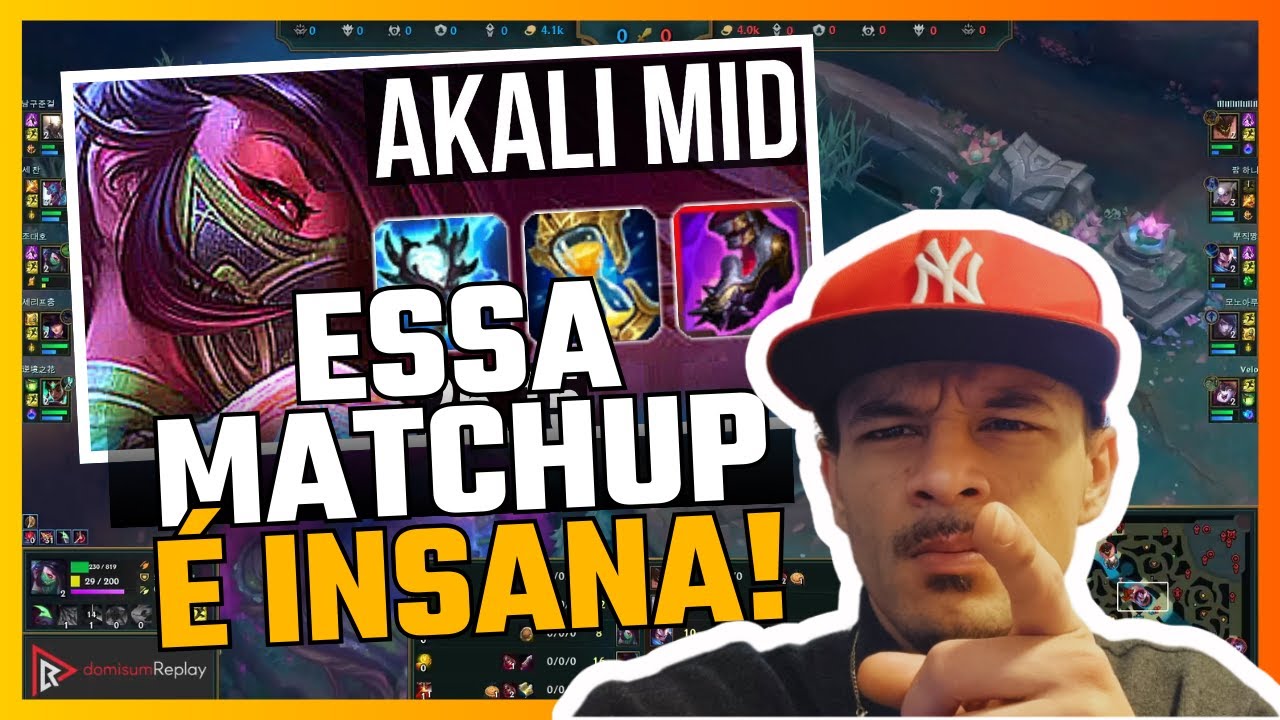 ESSA AKALI JOGOU NO LIMITE CONTRA ESSE YASUO!