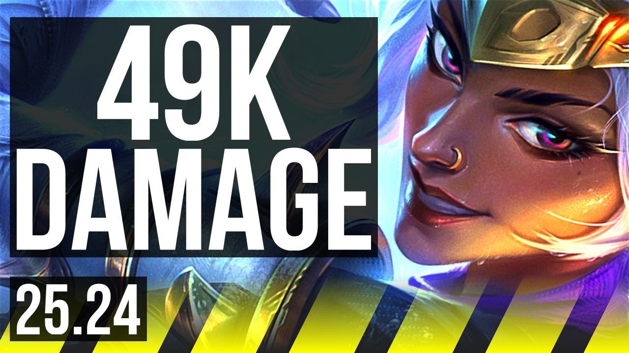 NILAH & Thresh vs ASHE & Braum (ADC) | 49K Dano | EUW Diamante | 25.24