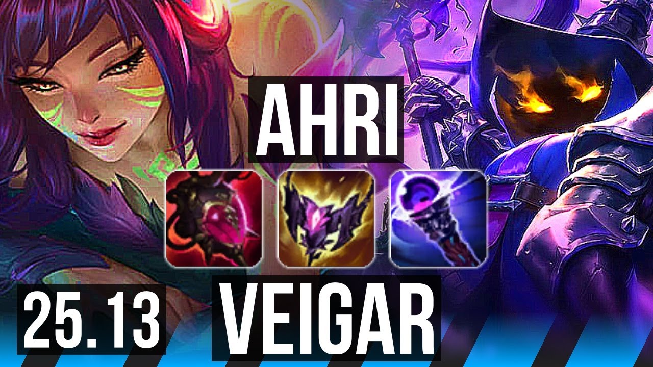 AHRI vs VEIGAR (MID) | 11/2/14 | EUW Master | 25.13