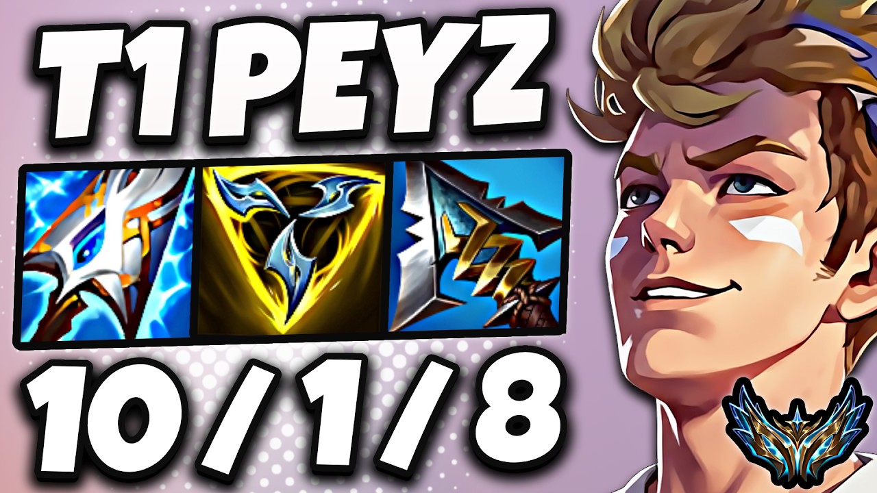 T1 Peyz Ezreal vs Miss Fortune [ ADC ] Korea&hellip;