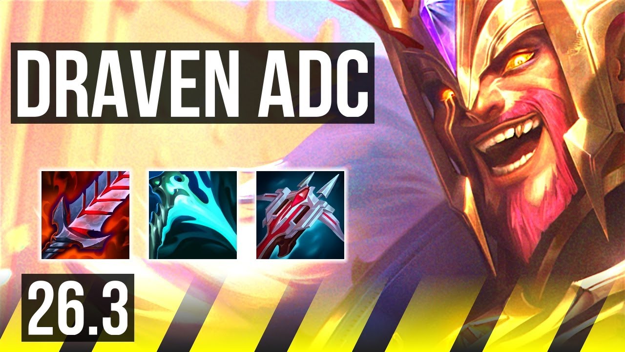 DRAVEN & Pyke vs VAYNE & Alistar (ADC) | Good KDA: 17/1/9, 51K Dano |&hellip;
