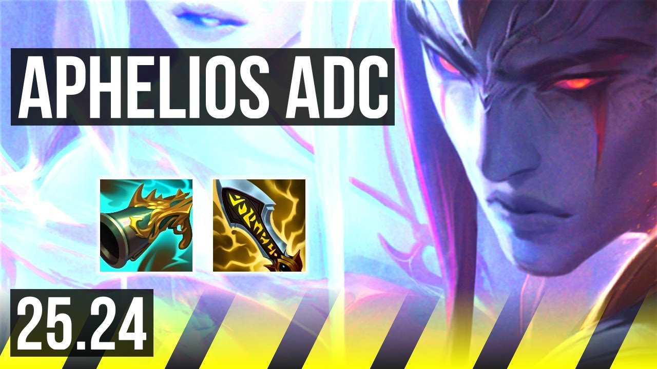 APHELIOS & Thresh vs CAITLYN & Bard (ADC) | Perfect KDA: 12/0/0 | KR Grão-Mestre | 25.24