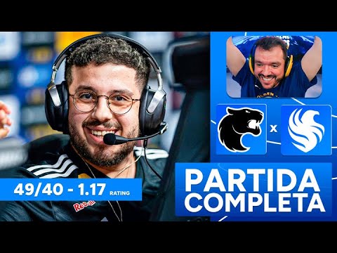 FURIA vs FALCONS – PARTIDA COMPLETA COM GAULES – IEM…