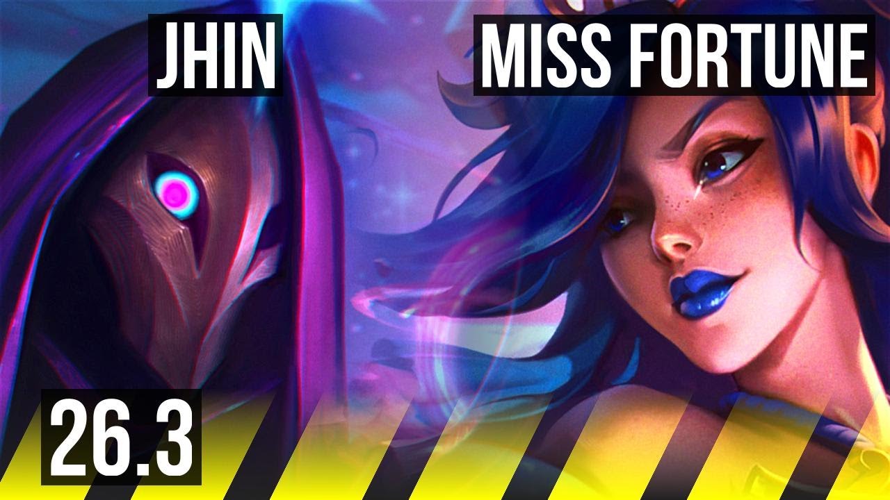 JHIN & Bard vs MISS FORTUNE & Orianna (ADC) | KR Mestre | 26.3