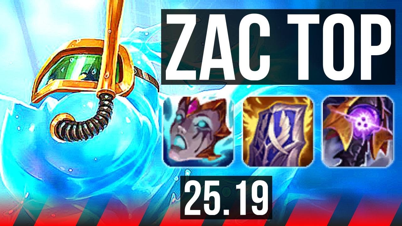 ZAC vs SION (TOP) | 6/0/11, Dominando | KR Mestre | 25.19