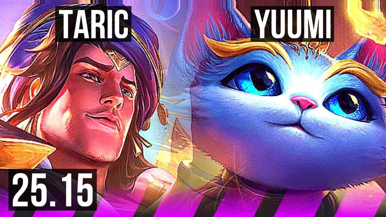 TARIC & Ashe vs YUUMI & Zeri (SUP) | EUW Mestre | 25.15