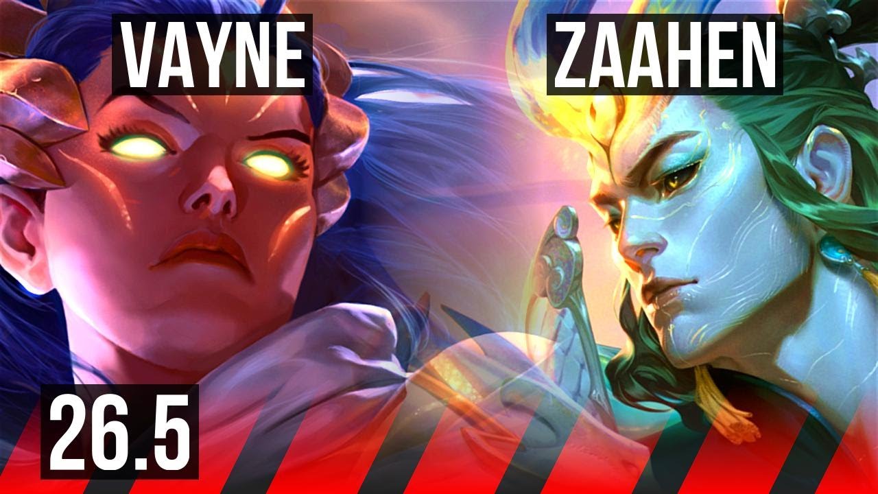 VAYNE vs ZAAHEN (TOP) | KR Mestre | 26.5
