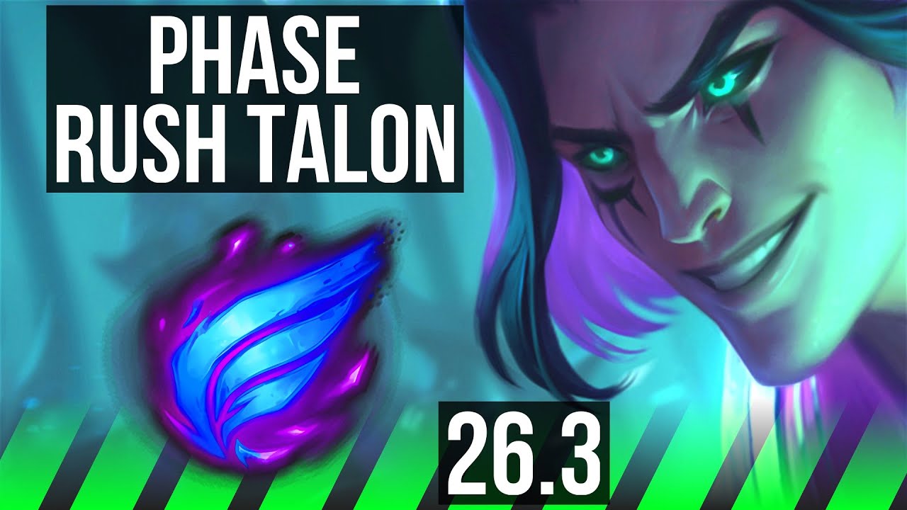 TALON vs WARWICK (JGL) | Perfect KDA: 16/0/6, Phase Rush | NA Desafiante | 26.3