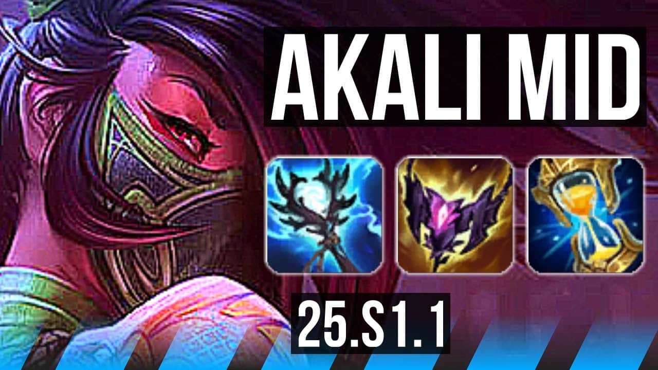 AKALI vs AZIR (MID) | NA Master | 25.S1.1