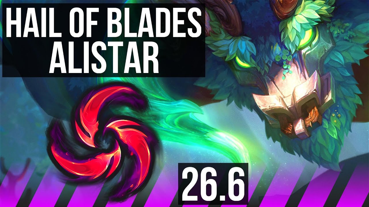 ALISTAR & Sivir vs LULU & Twitch (SUP) | Hail Of Blades, 14K Dano | EUW Mestre | 26.6