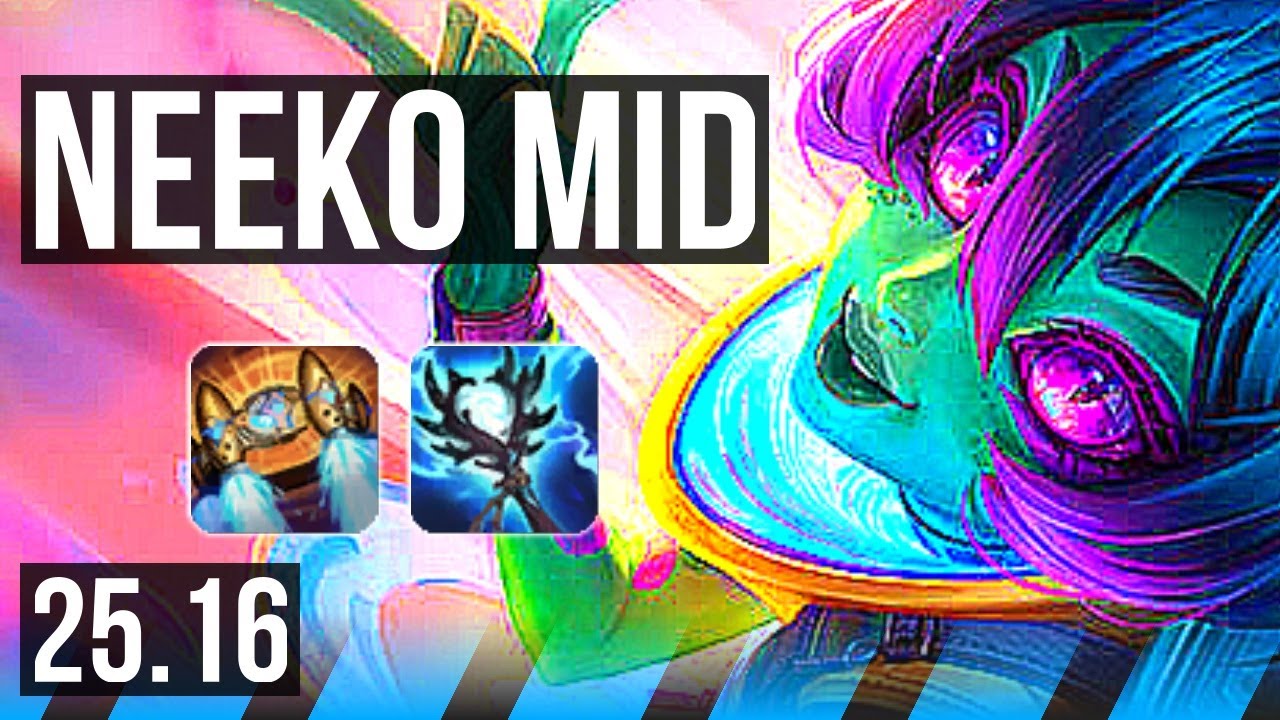 NEEKO vs RYZE (MID) | 5/0/4 | KR Mestre | 25.16