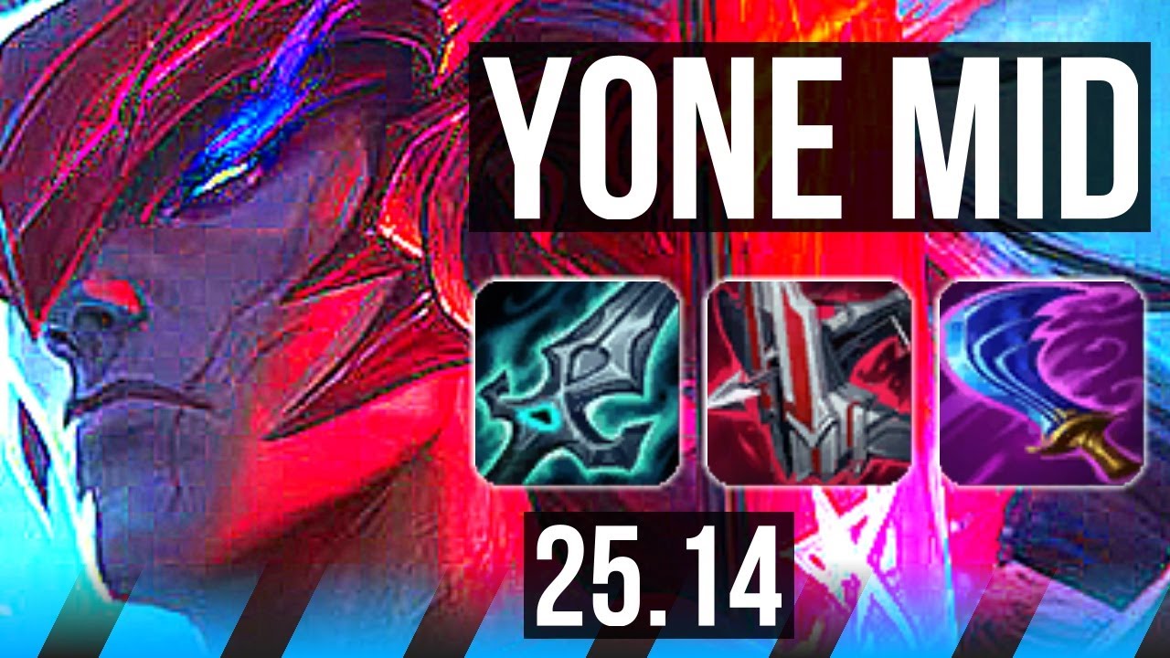 YONE vs IRELIA (MID) | 5/2/8 | KR Mestre | 25.14