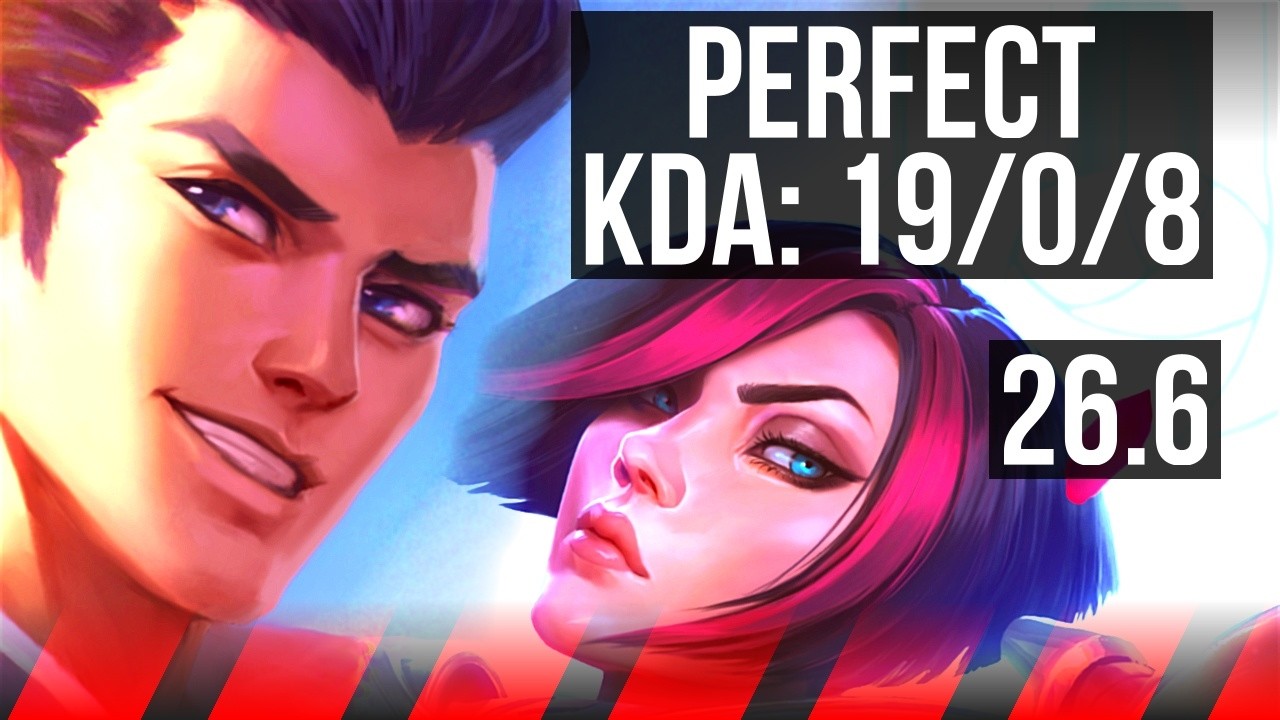 JAYCE vs FIORA (TOP) | Perfect KDA: 19/0/8 | EUW Desafiante | 26.6