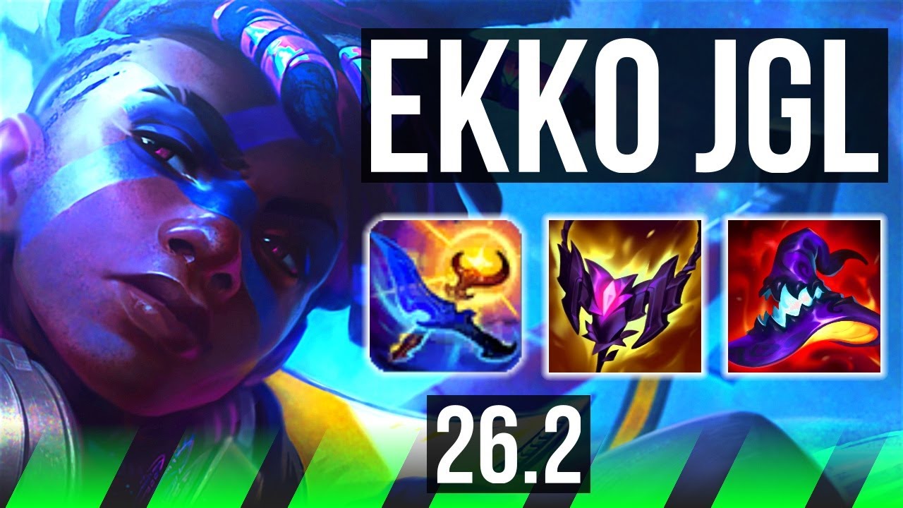 EKKO vs VOLIBEAR (JGL) | 44K Dano | KR Mestre | 26.2