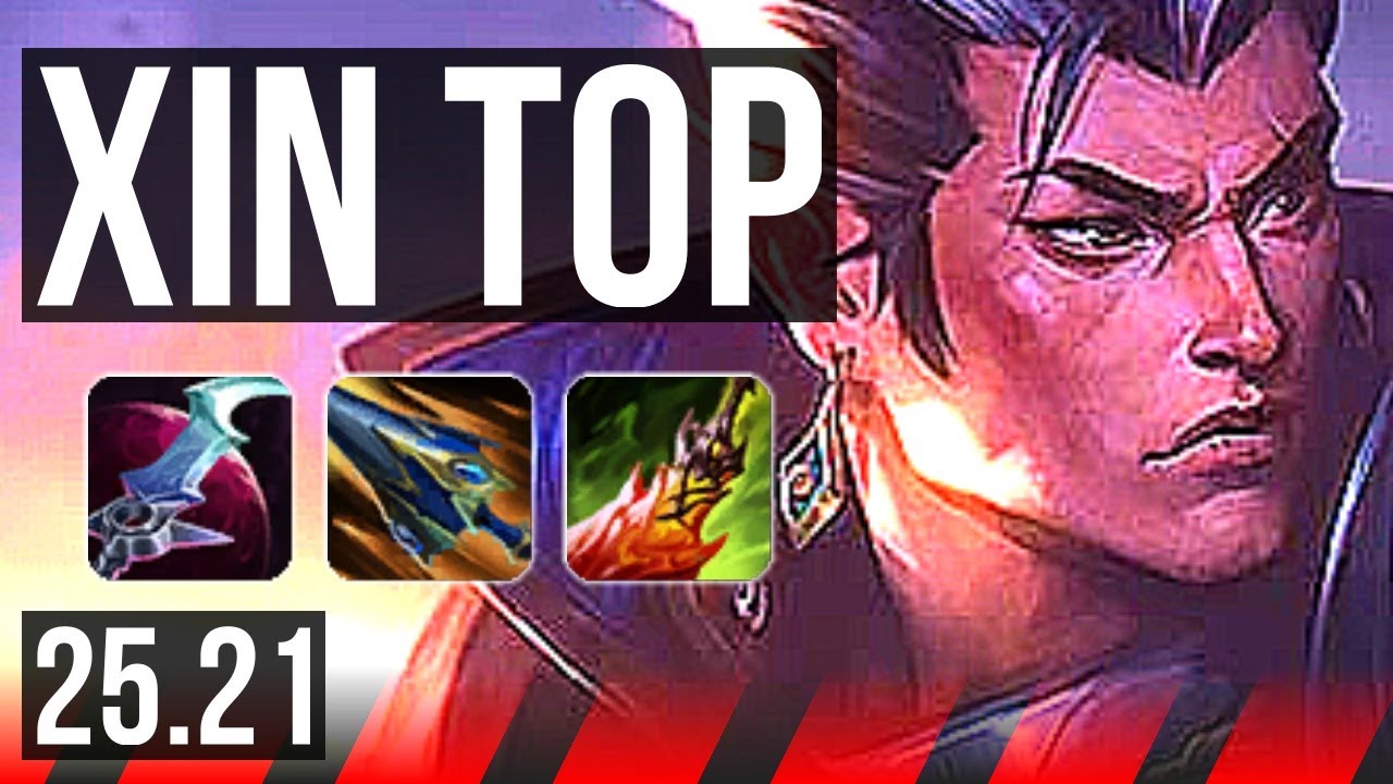 XIN ZHAO vs JAYCE (TOP) | 8 Abates Solo, 45k Dano | KR Diamante | 25.21
