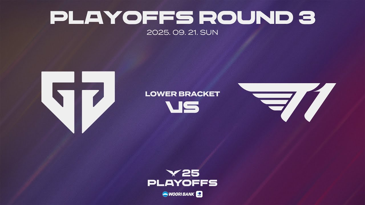 GEN vs T1 | Lower Round 3 Partida Melhores Momentos | 09.21 | Woori Bank LCK 2025 Playoffs