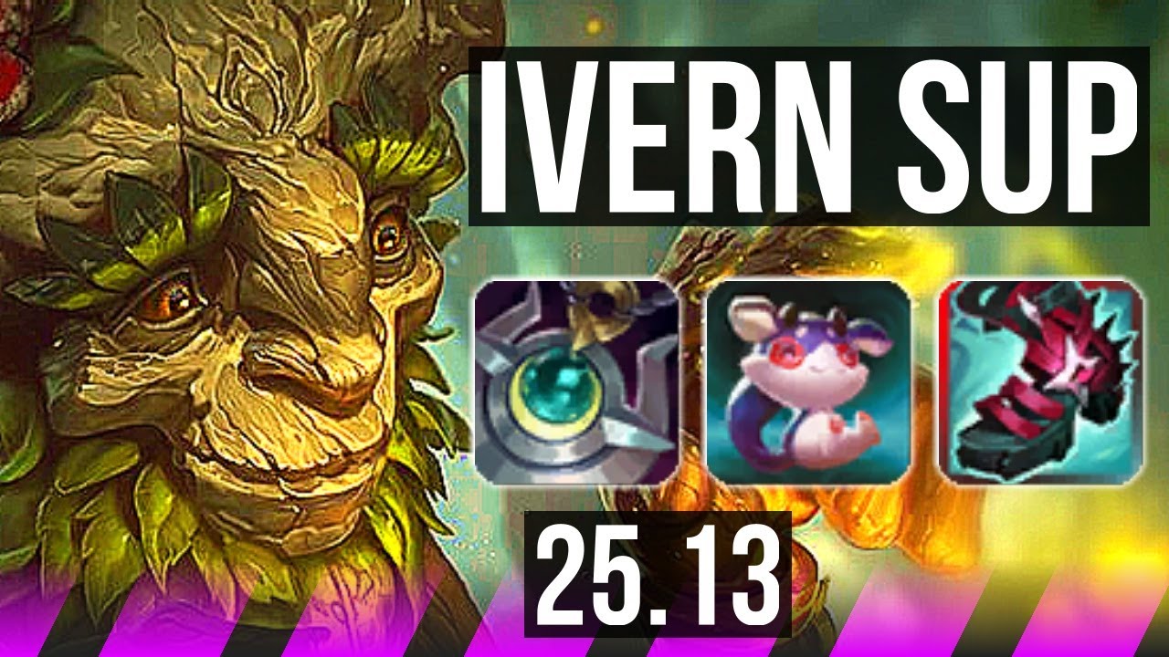 IVERN & Rengar vs JANNA & Senna (SUP) | EUW Grandmaster | 25.13
