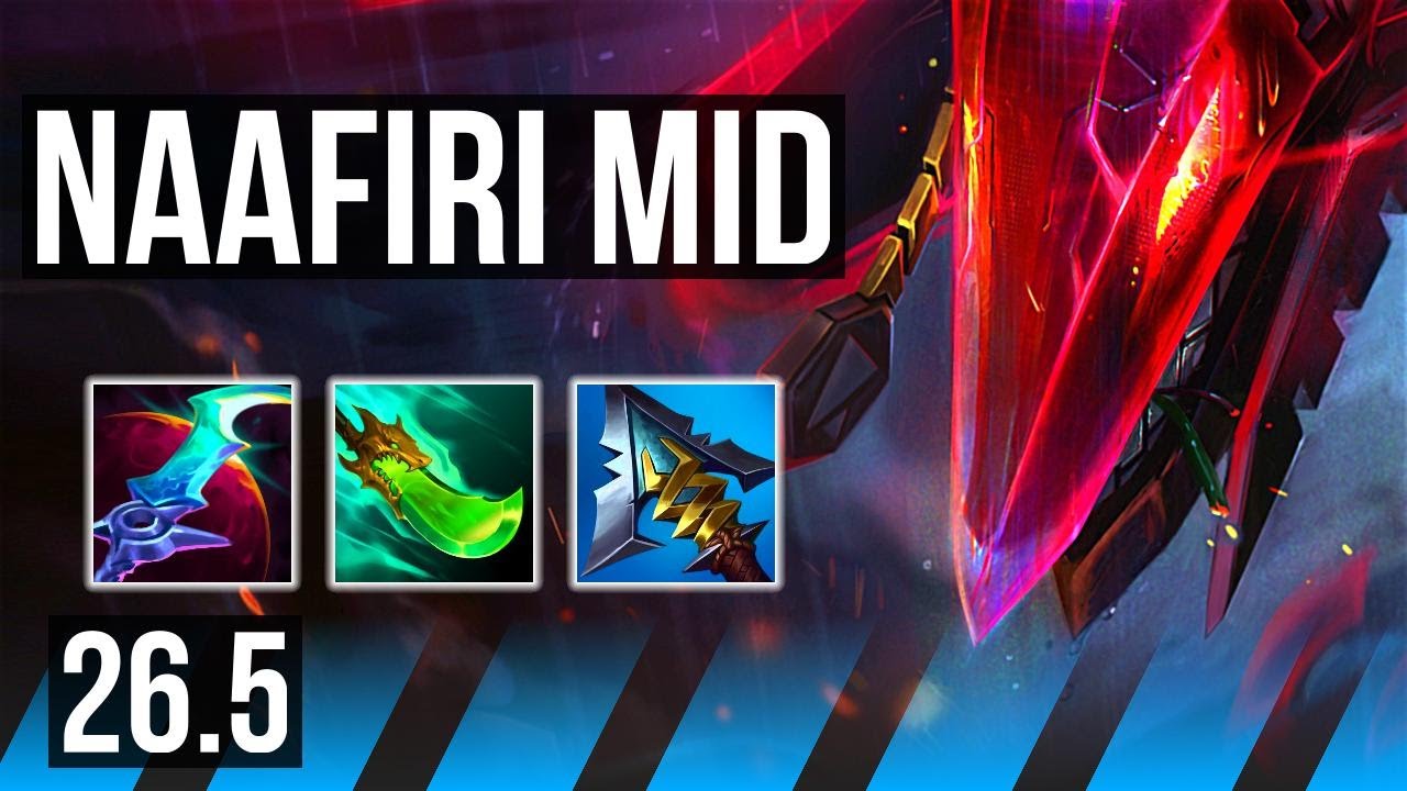 NAAFIRI vs DIANA (MID) | EUW Mestre | 26.5
