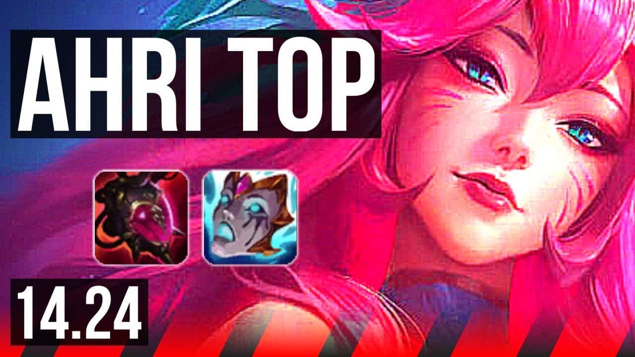 AHRI vs AURORA (TOP) | 500+ games | KR Challenger | 14.24