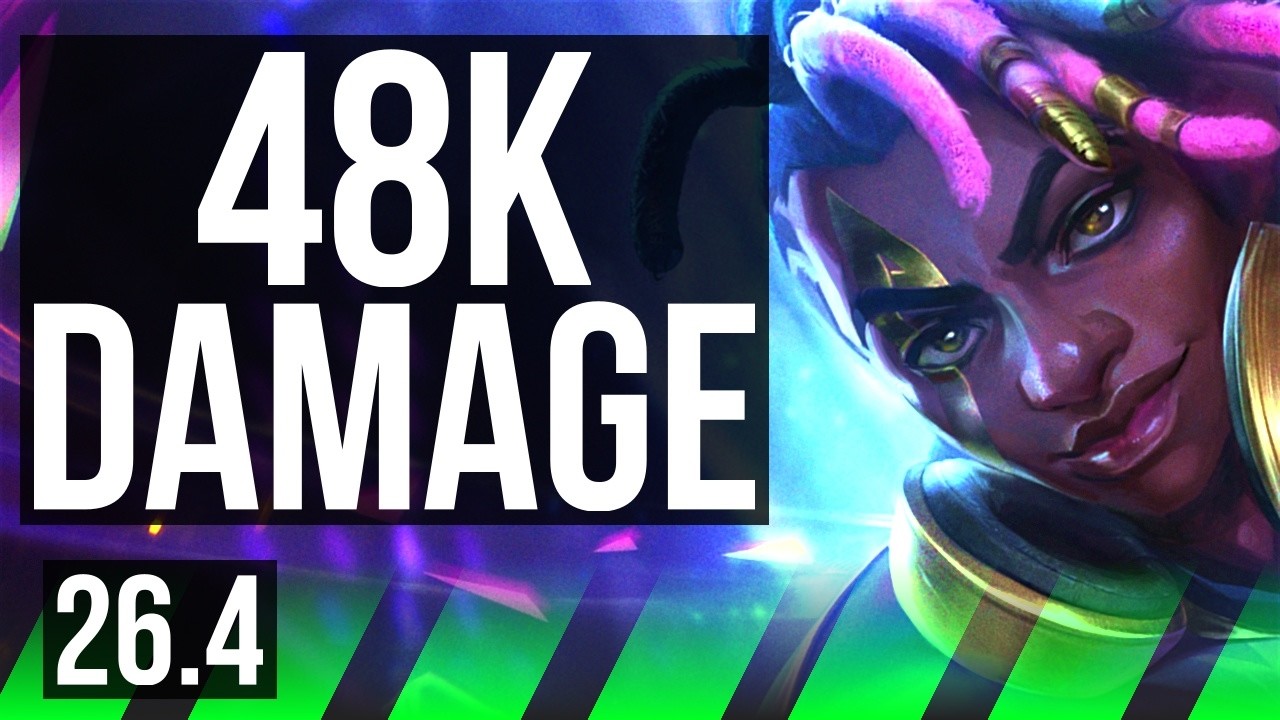 EKKO vs ZAAHEN (JGL) | Perfect KDA: 21/0/6, 48K Dano | EUW Diamante | 26.4